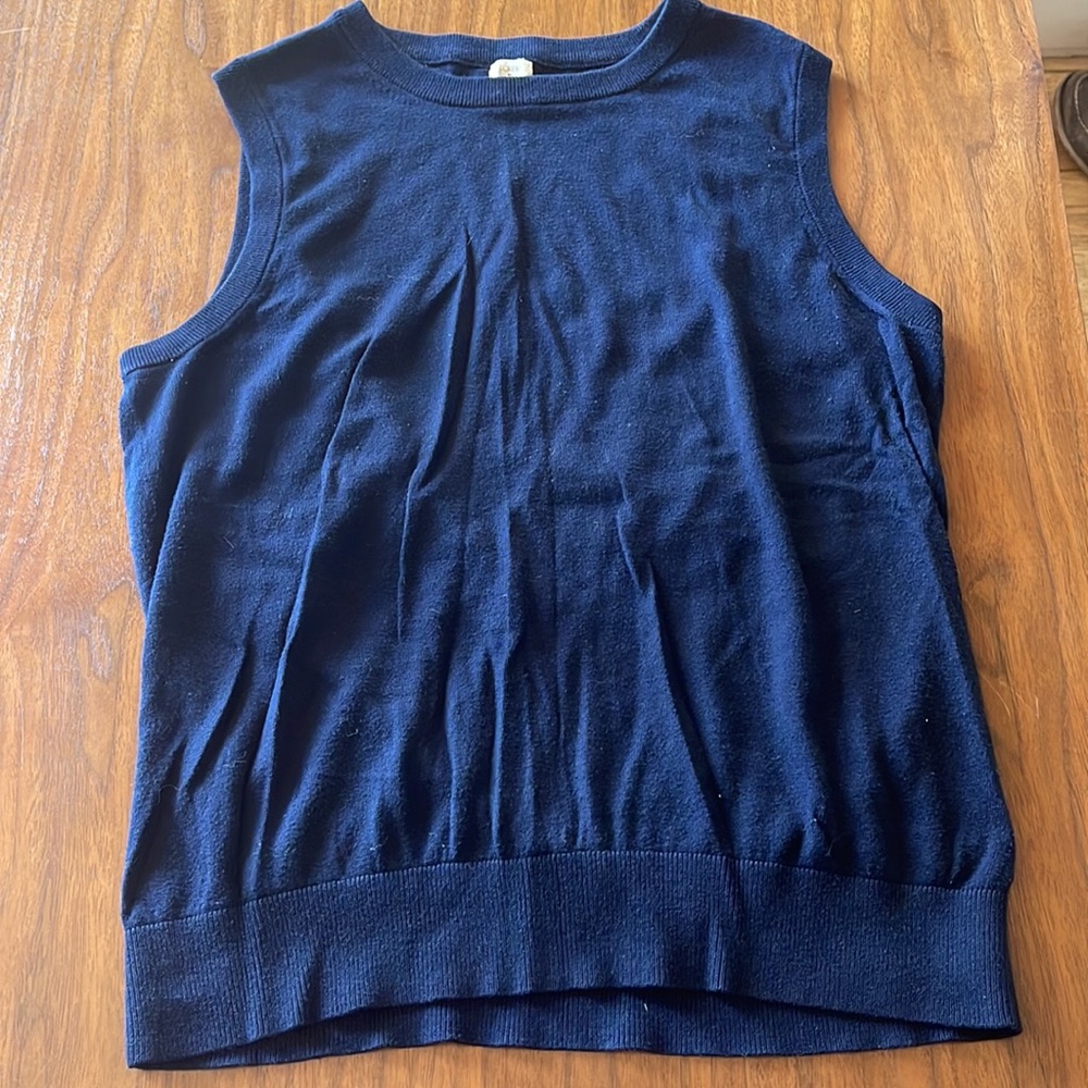 Jcrew knit shell